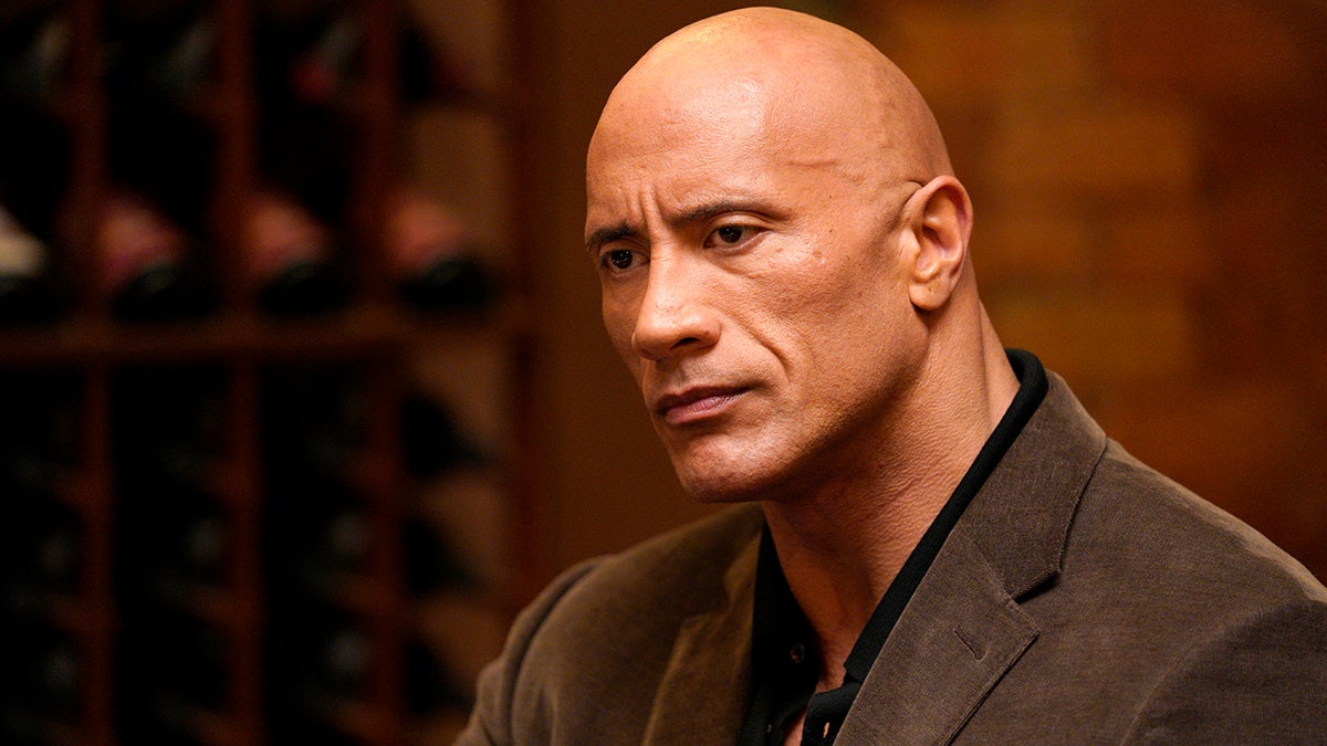 Primer plano de Dwayne Johnson