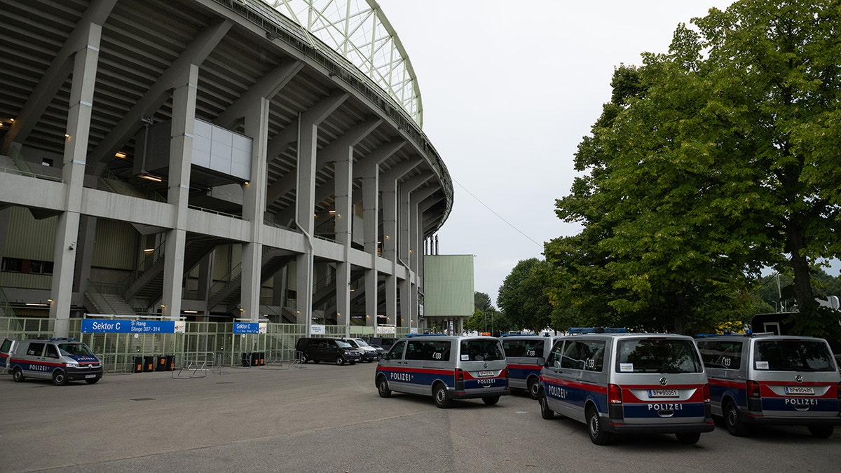 Estádio Ernst Happel em Viena, Áustria