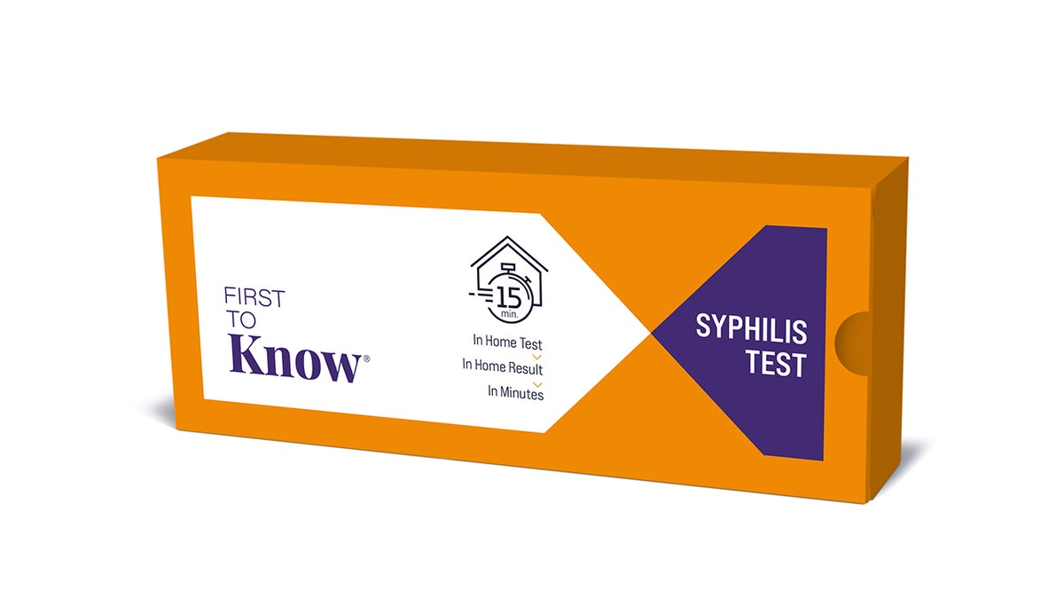 First To Know Syphilis Test Box