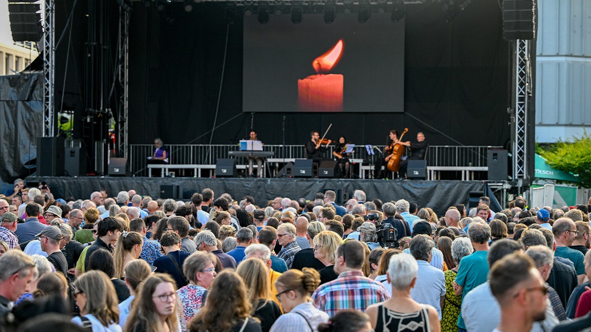 Memorial service in Germany