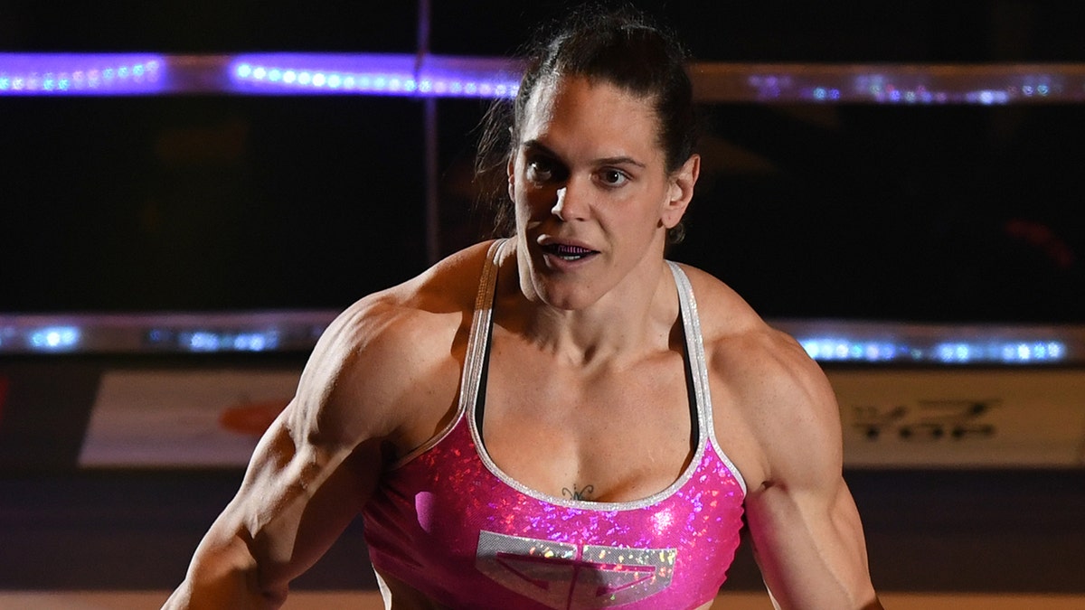 Gabi Garcia in ring