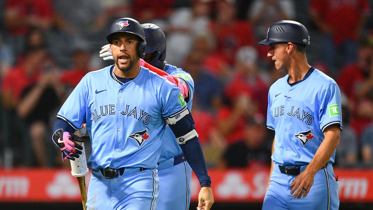 George Springer angry