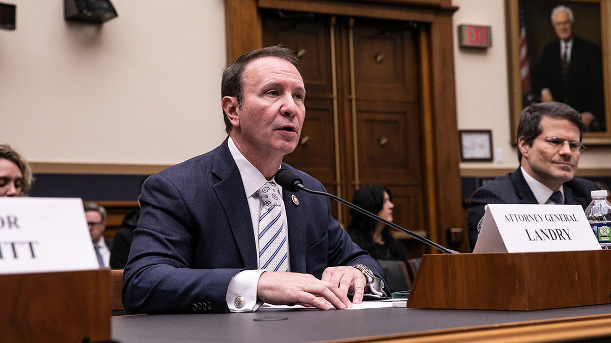 Landry before House weaponization subcommittee hearing