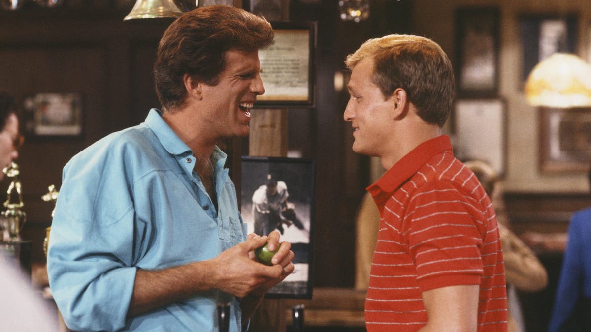 Ted Danson, Woody Harrelson on Cheers