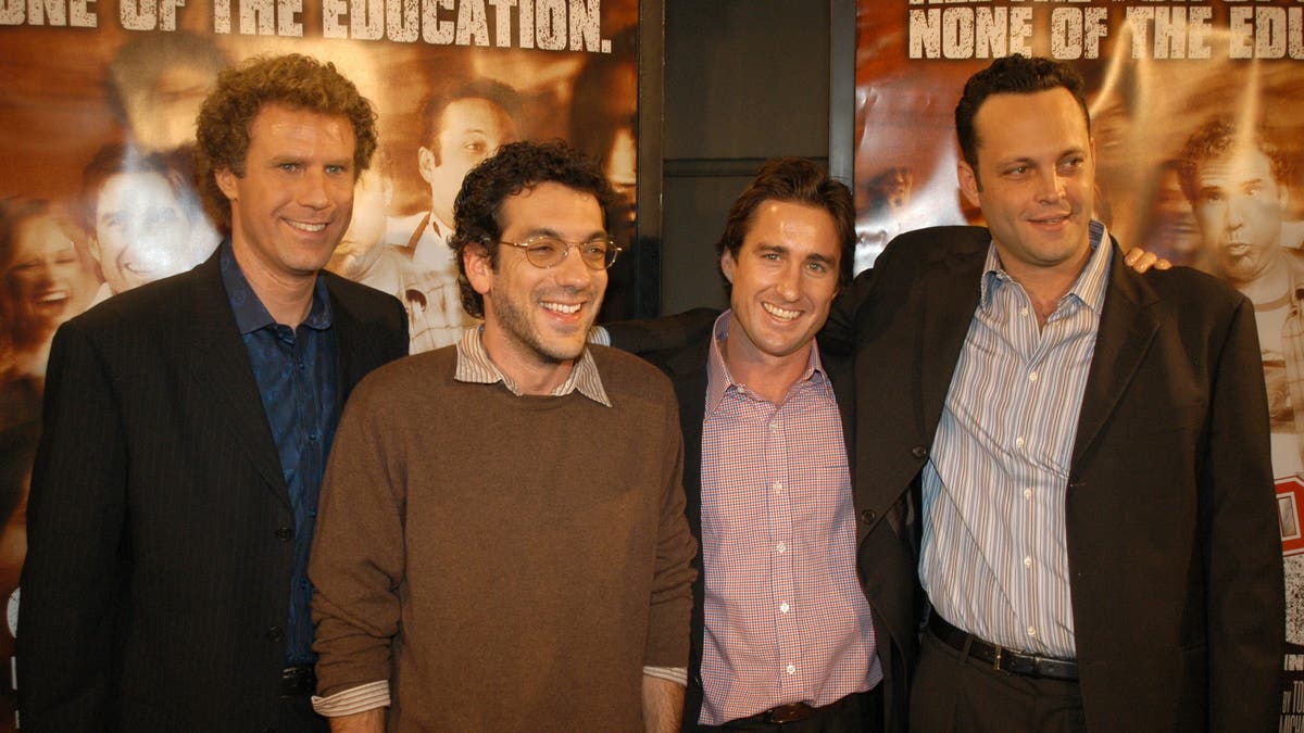 Will Ferrell, Todd Phillips, Luke Wilson y Vince Vaughn