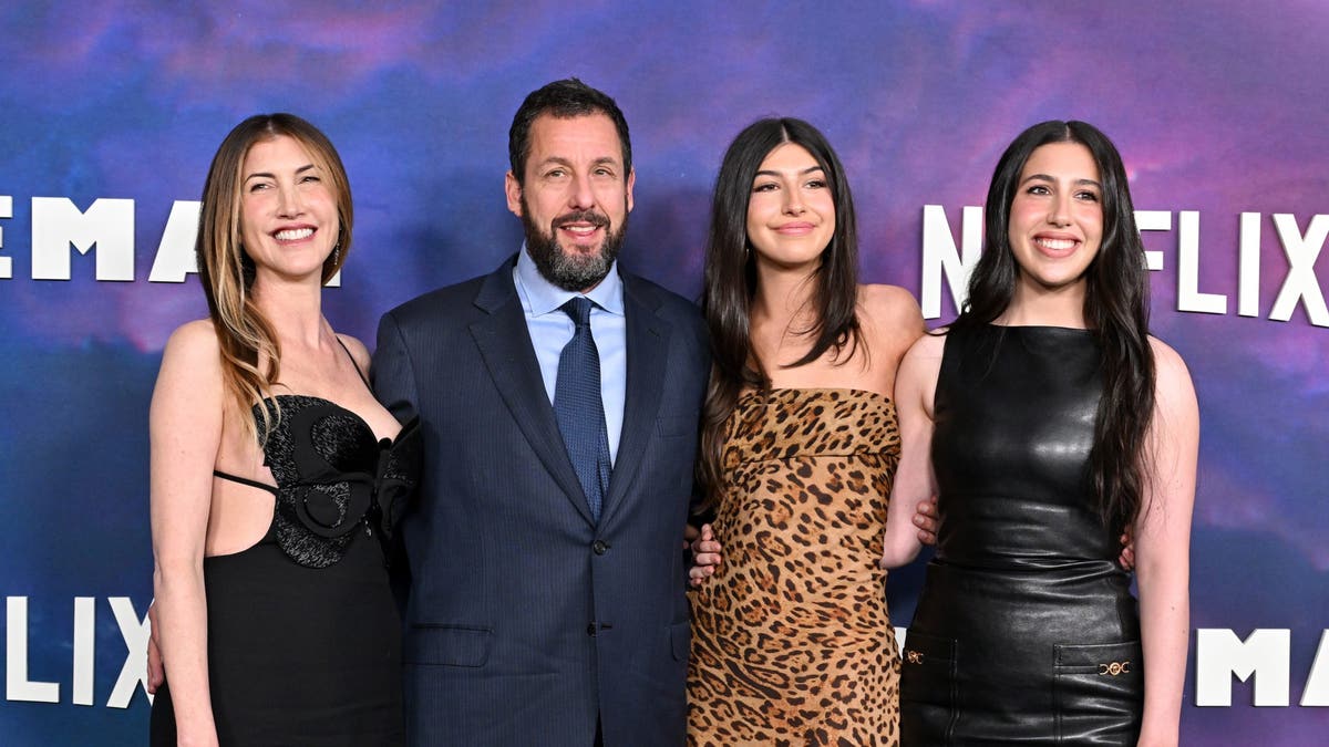 Adam Sandler and his family