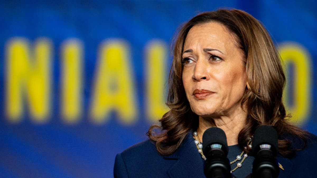 Kamala Harris pronuncia un discurso