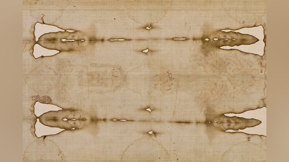 Detail of the Shroud of Turin