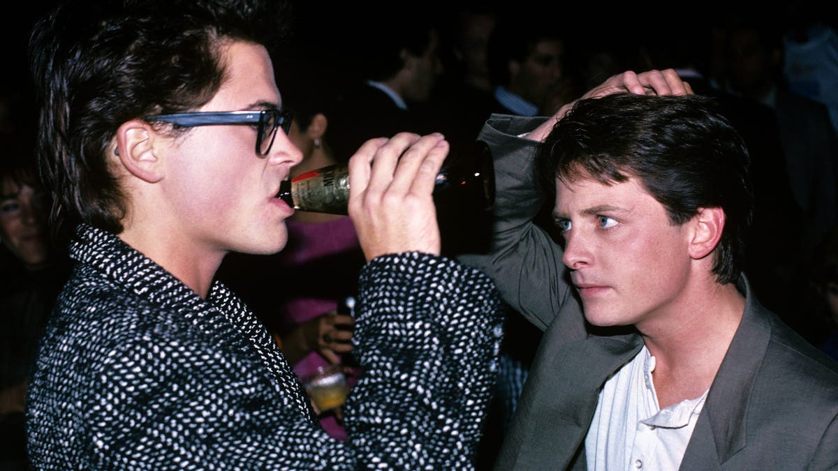 Rob Lowe and Michael J Fox