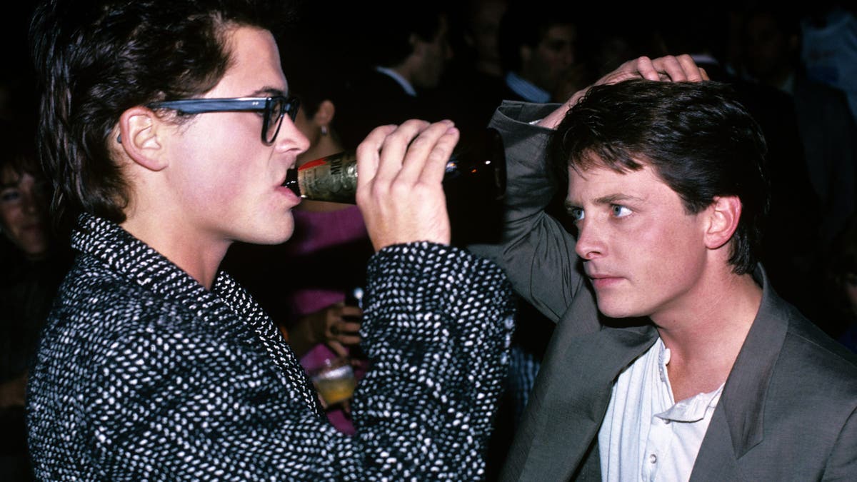 Rob Lowe and Michael J Fox