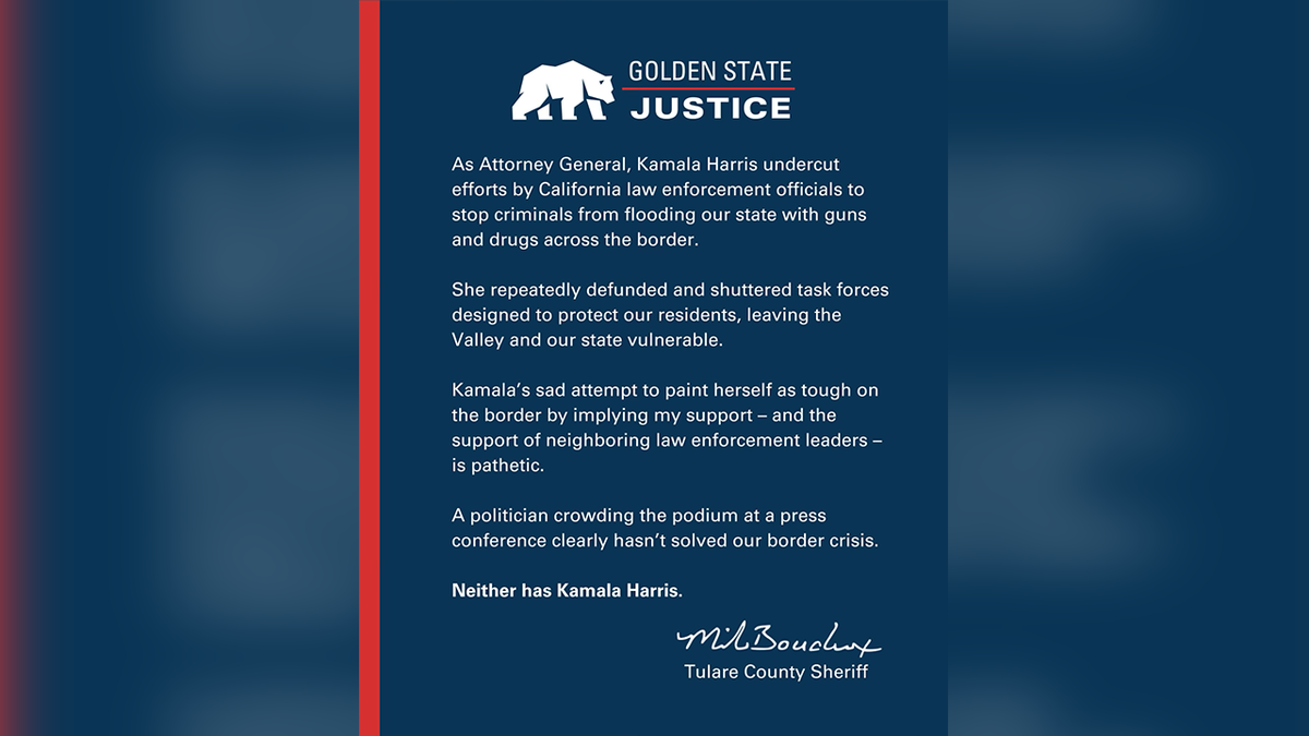 Image of Golden State Justice Statement