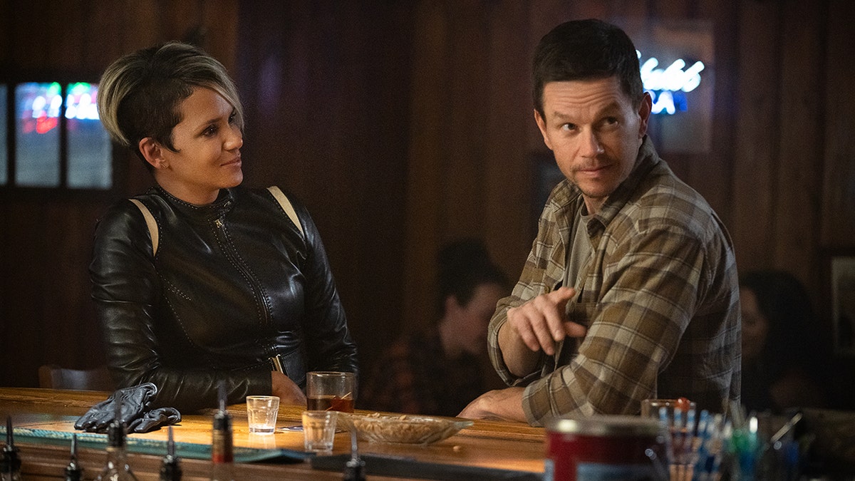 Halle Berry and Mark Wahlberg in a scene from The Union