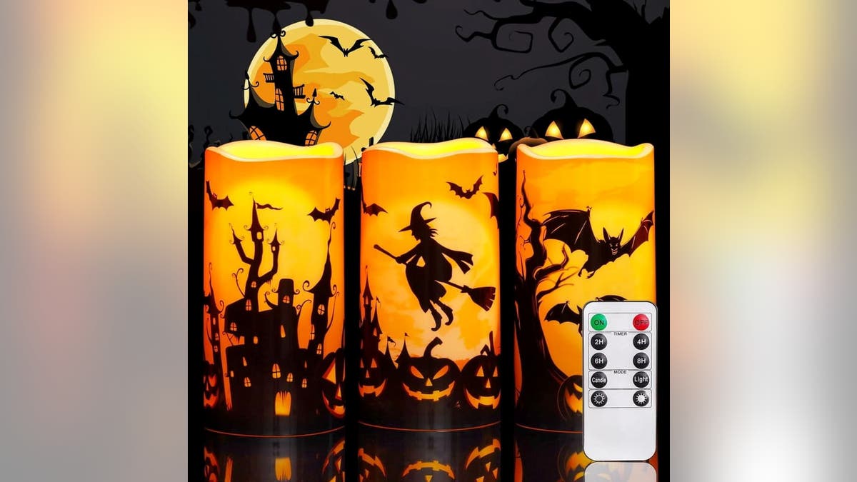 These flameless candles are great for apartments.