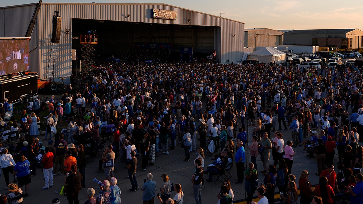 Harris campaign audience