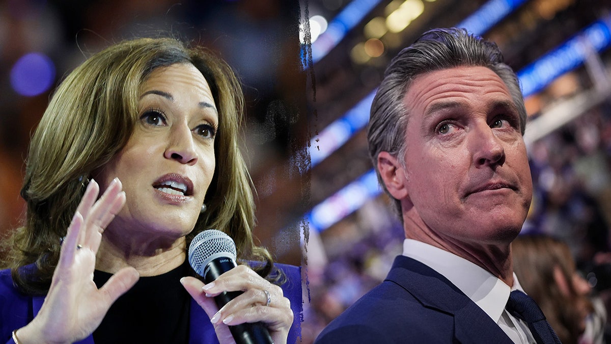 Kamala Harris dan Gavin Newsom