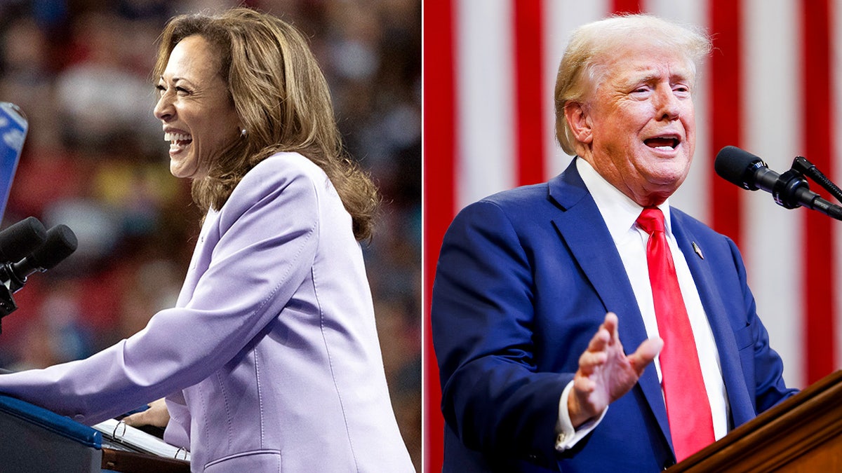 Kamala Harris and Donald Trump