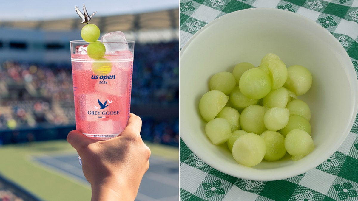 The inspiration for the Honey Deuce cocktail came from honeydew melon balls, which resemble little tennis balls.