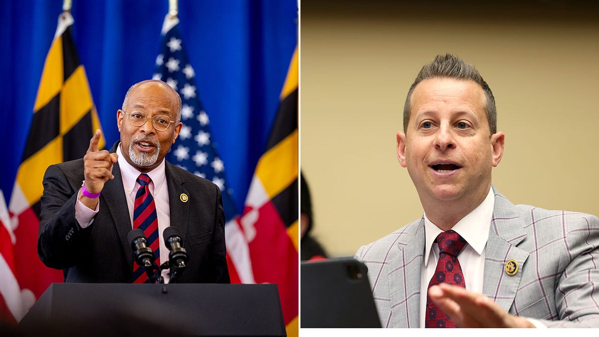 Split image of Reps. Jared Moskowitz and Glenn Ivey