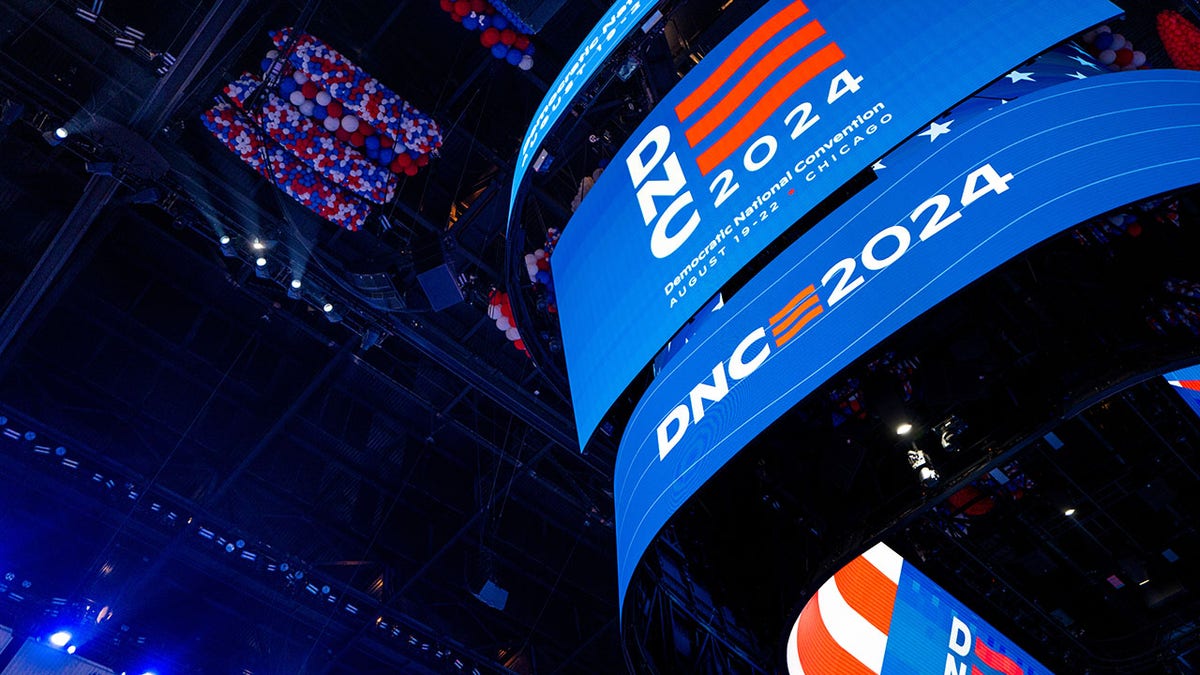 Scoreboard displays DNC