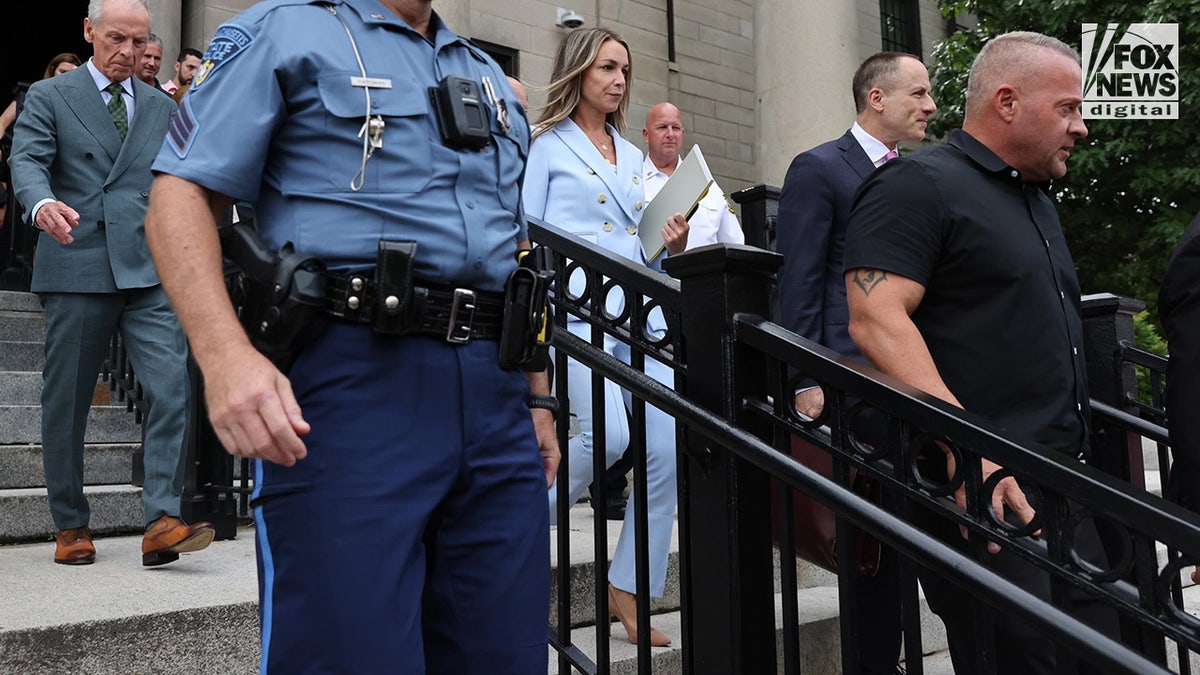 Karen Read leaves Norfolk Superior Court in Dedham, Massachusetts