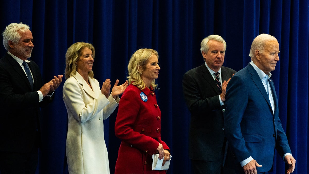 The Kennedy family and Joe Biden