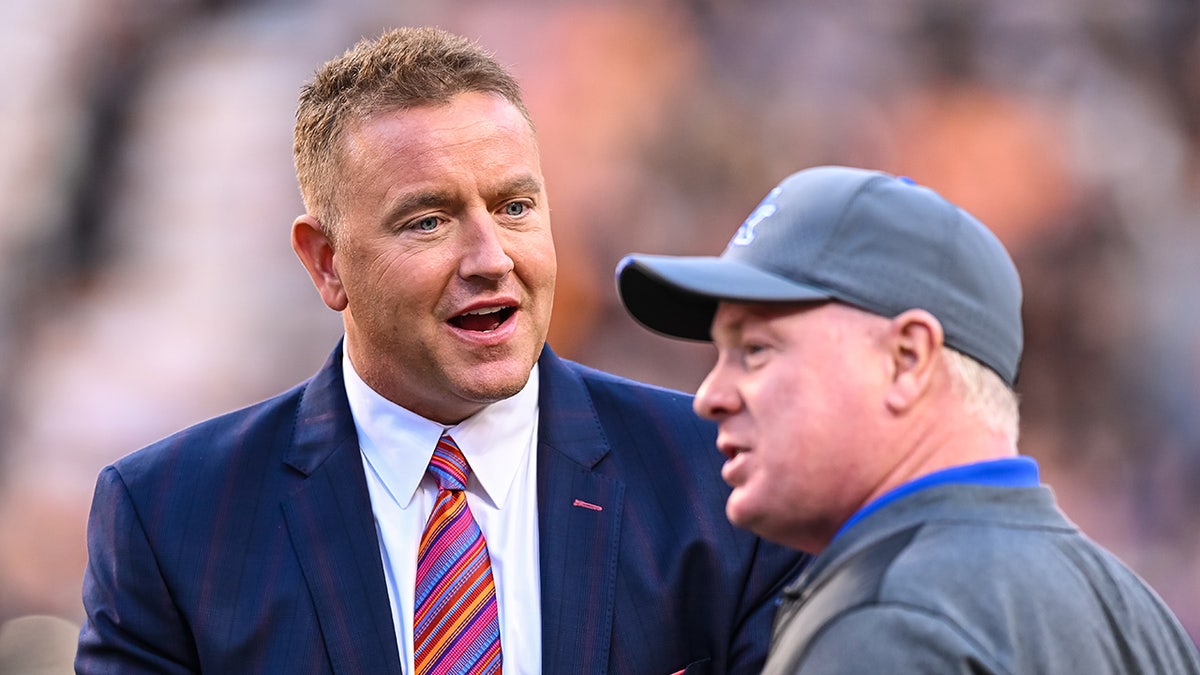 Kirk Herbstreit and Mark Stoops