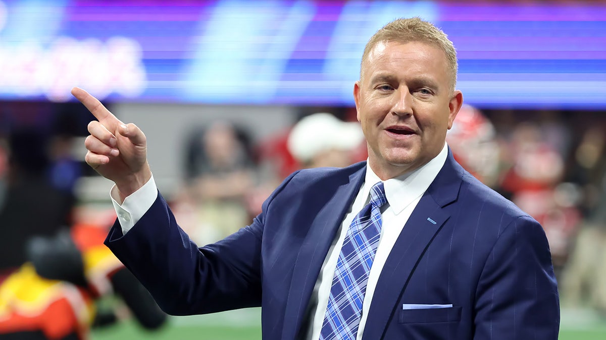 Kirk Herbstreit en la Peach Bowl