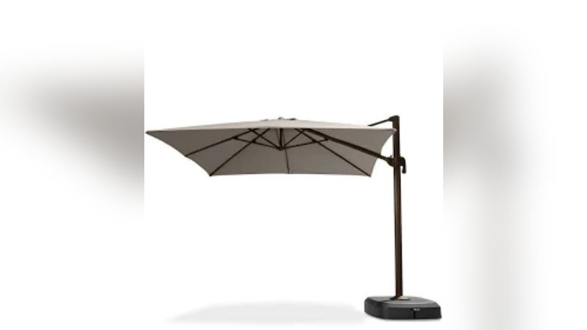 This resort style umbrella is the perfect summer shade.