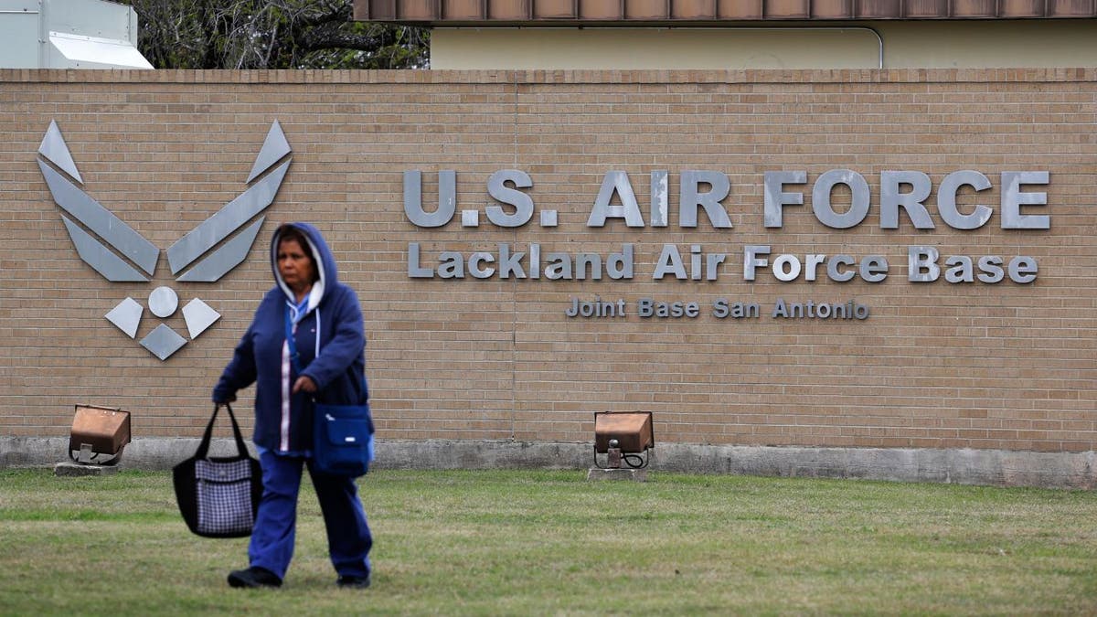 Lackland air force base gate