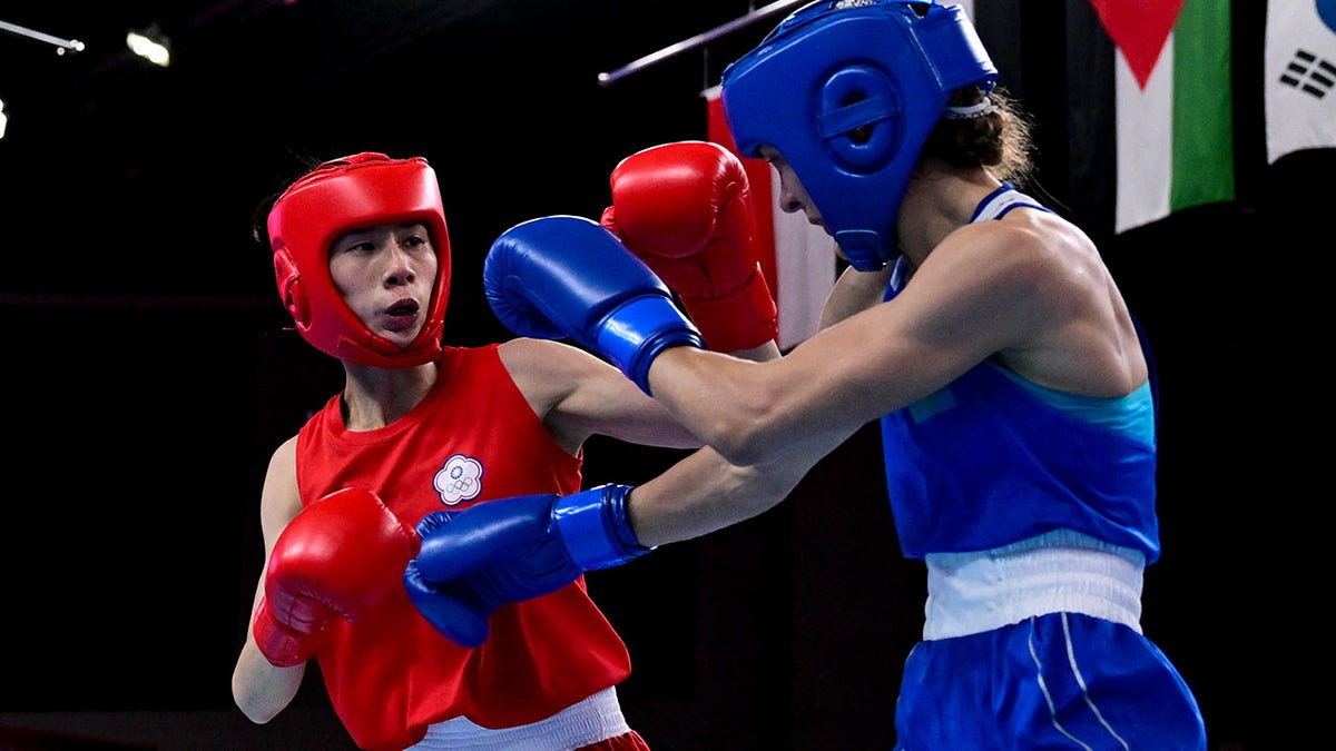 Lin Yu Ting vs a fighter
