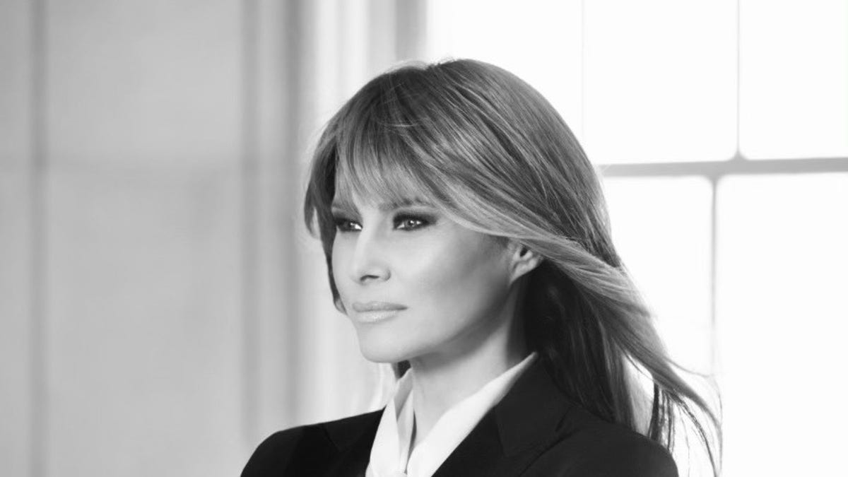 La ex primera dama Melania Trump