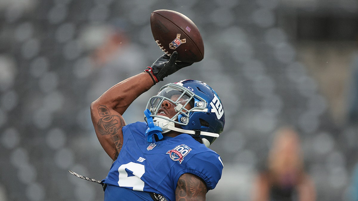 Malik Naber's one-handed catch