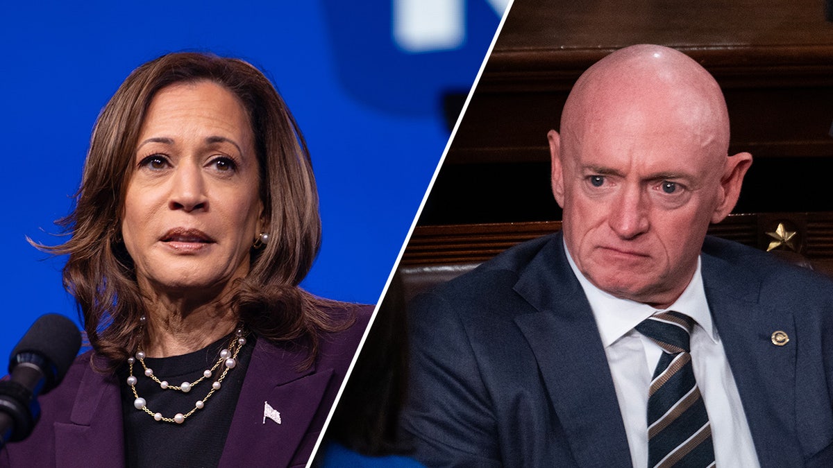 Kamala Harris, Mark Kelly split