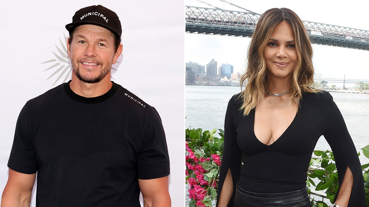 Foto berdampingan Mark Wahlberg dan Halle Berry