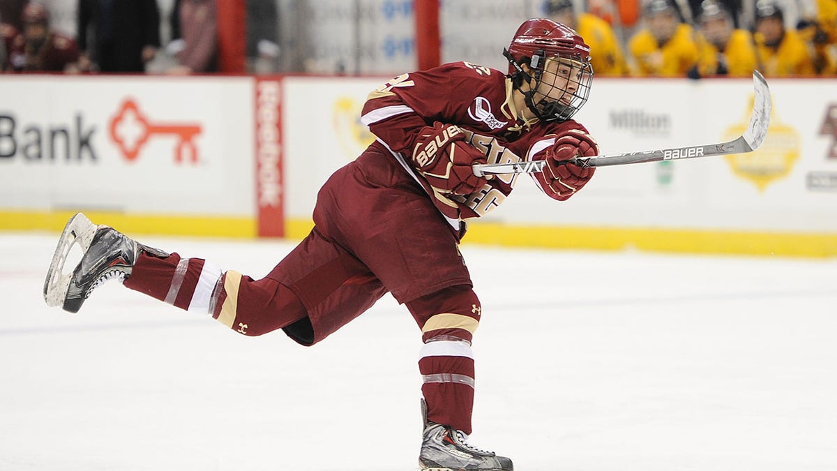 Matthew Gaudreau en acción