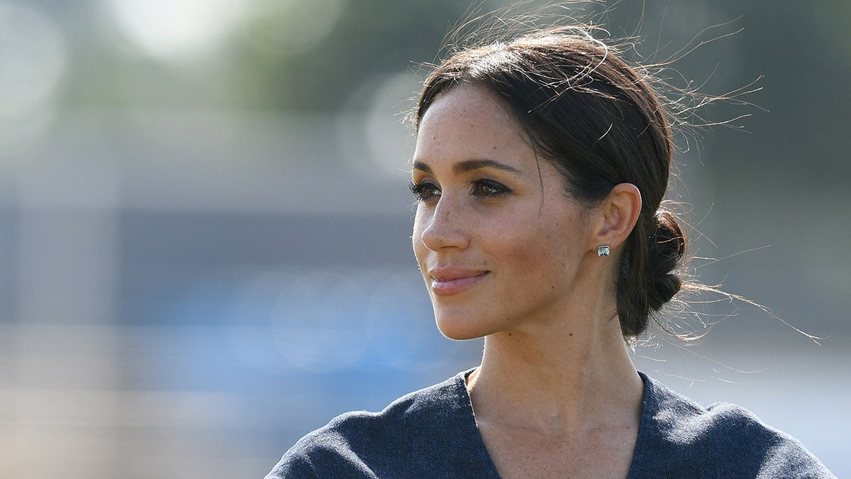 Primer plano de Meghan Markle