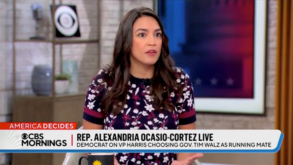 Ocasio-Cortez on CBS