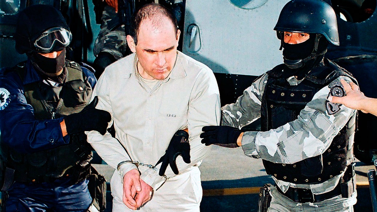 Osiel Cárdenas Guillén in custody