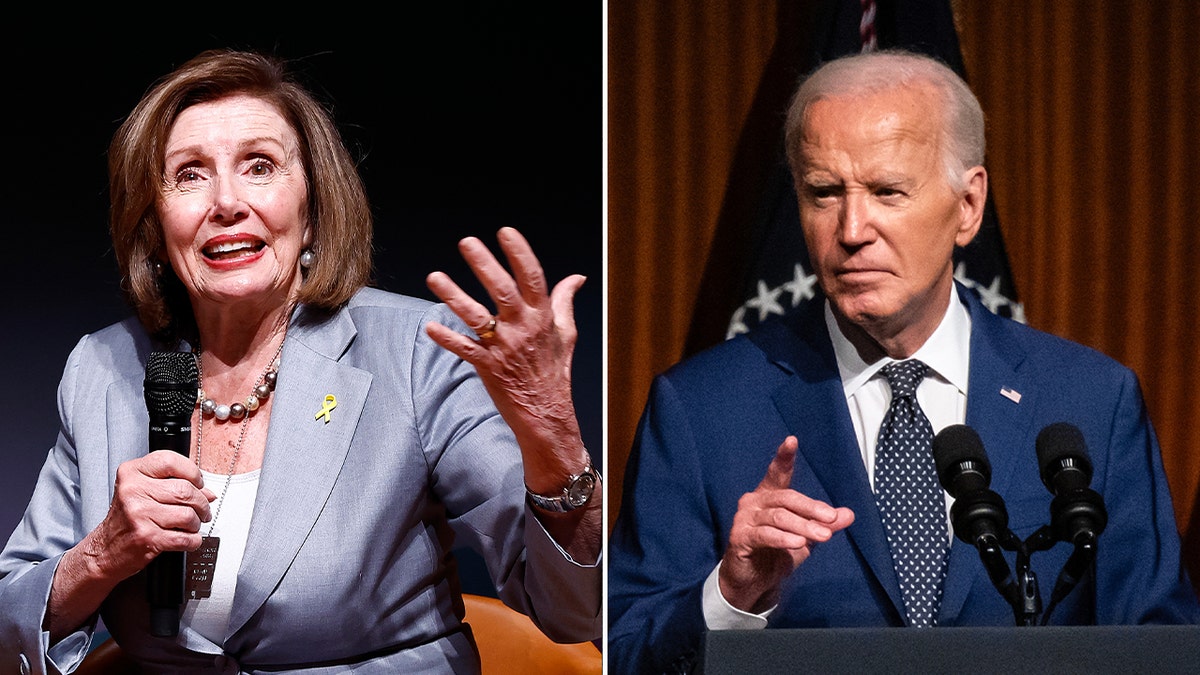 Nancy Pelosi y Joe Biden