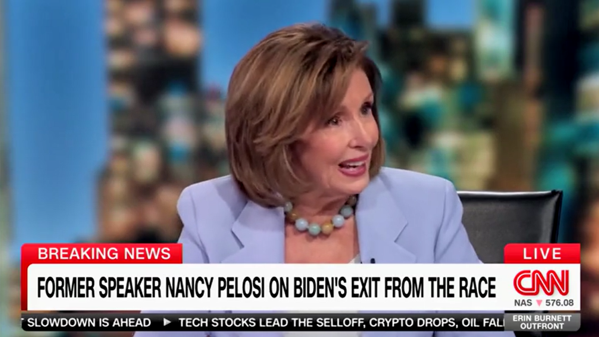 Nancy Pelosi en la CNN