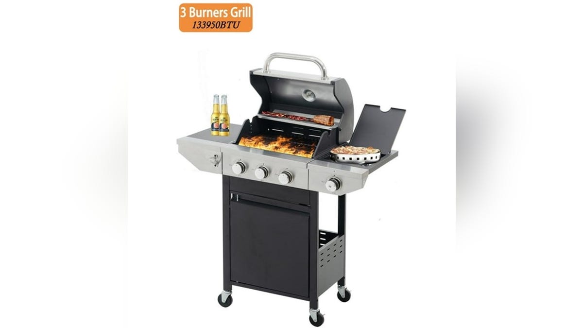 A grill is the classic game day cooking essential.?