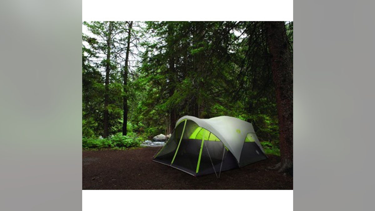 Get all the space you need in a Coleman six-person tent. 