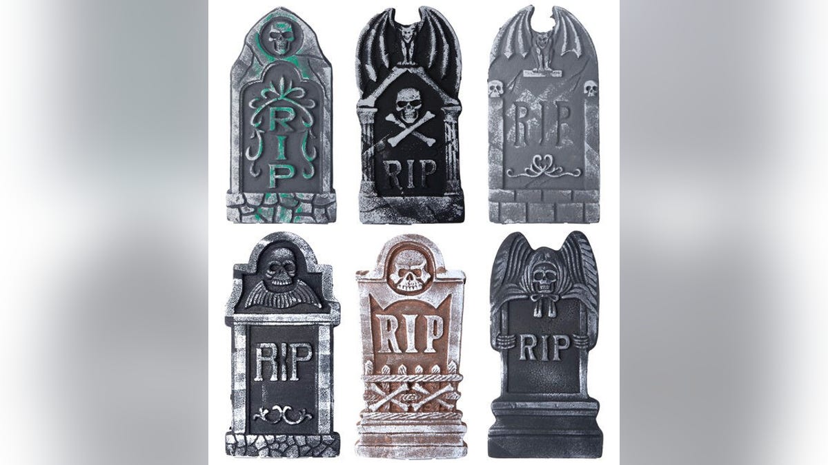 Turn your yard into a cemetery for the spooky season.?