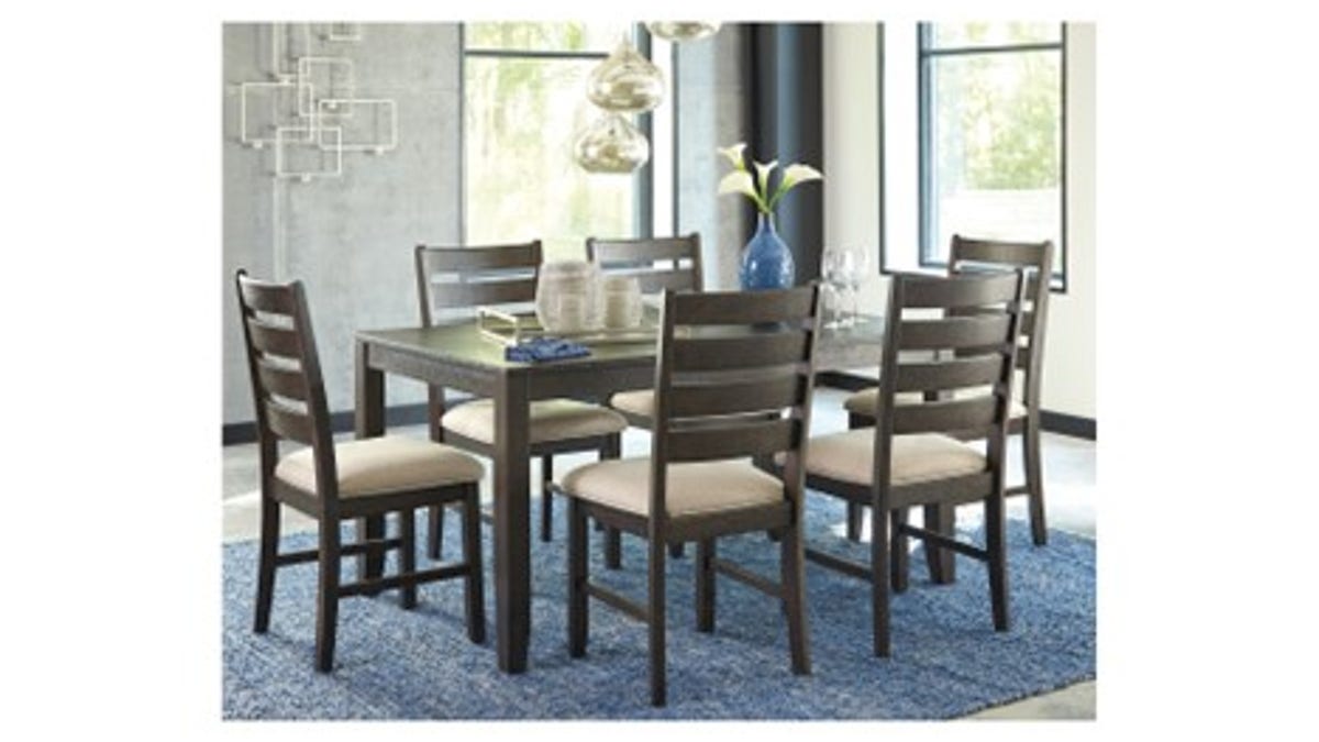 Seat the whole family at this classic dining set.