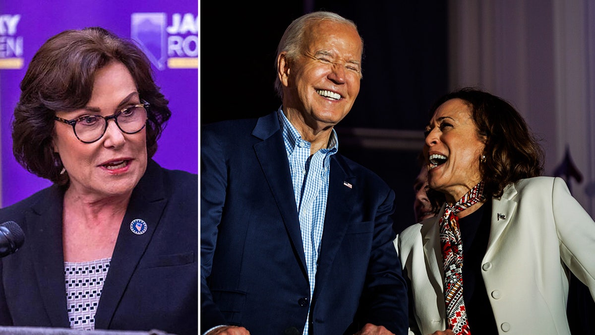 Jacky Rosen, Joe Biden, Kamala Harris