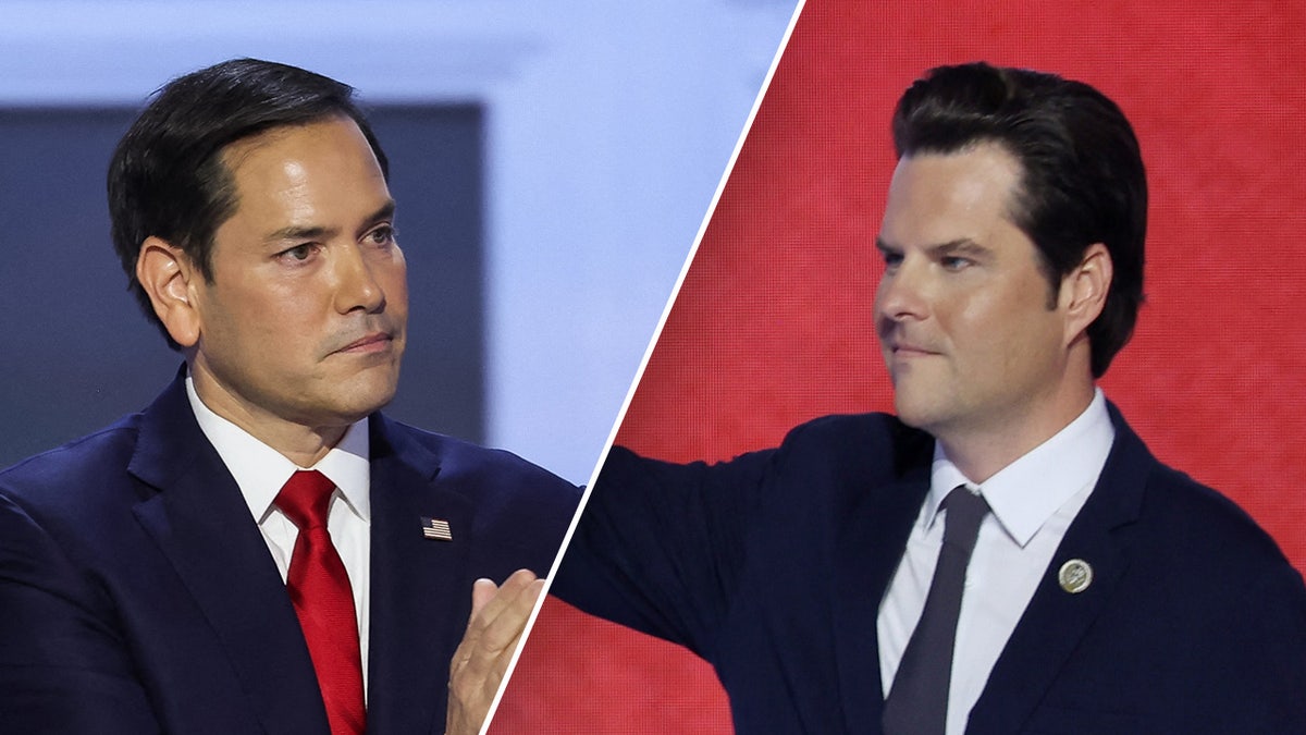 Marco Rubio y Matt Gaetz