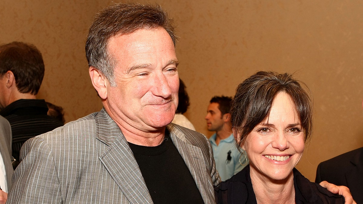 Robin Williams with Sally Field