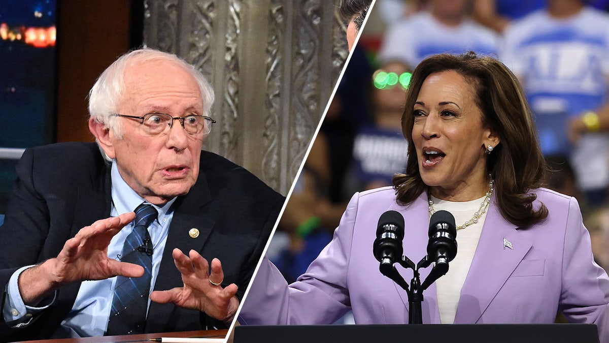 Bernie Sanders y Kamala Harris se separan