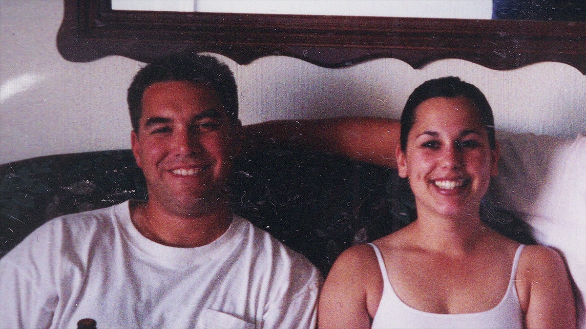 (od lewej) Scott Peterson i Laci Peterson