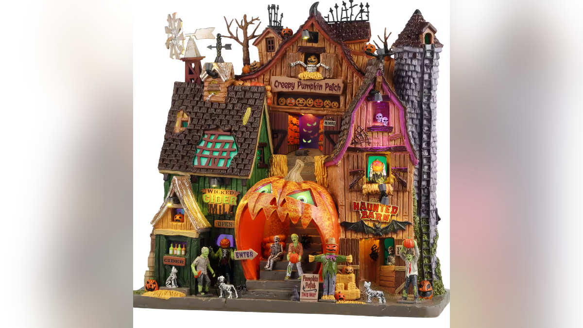 Build your own Halloween village.?